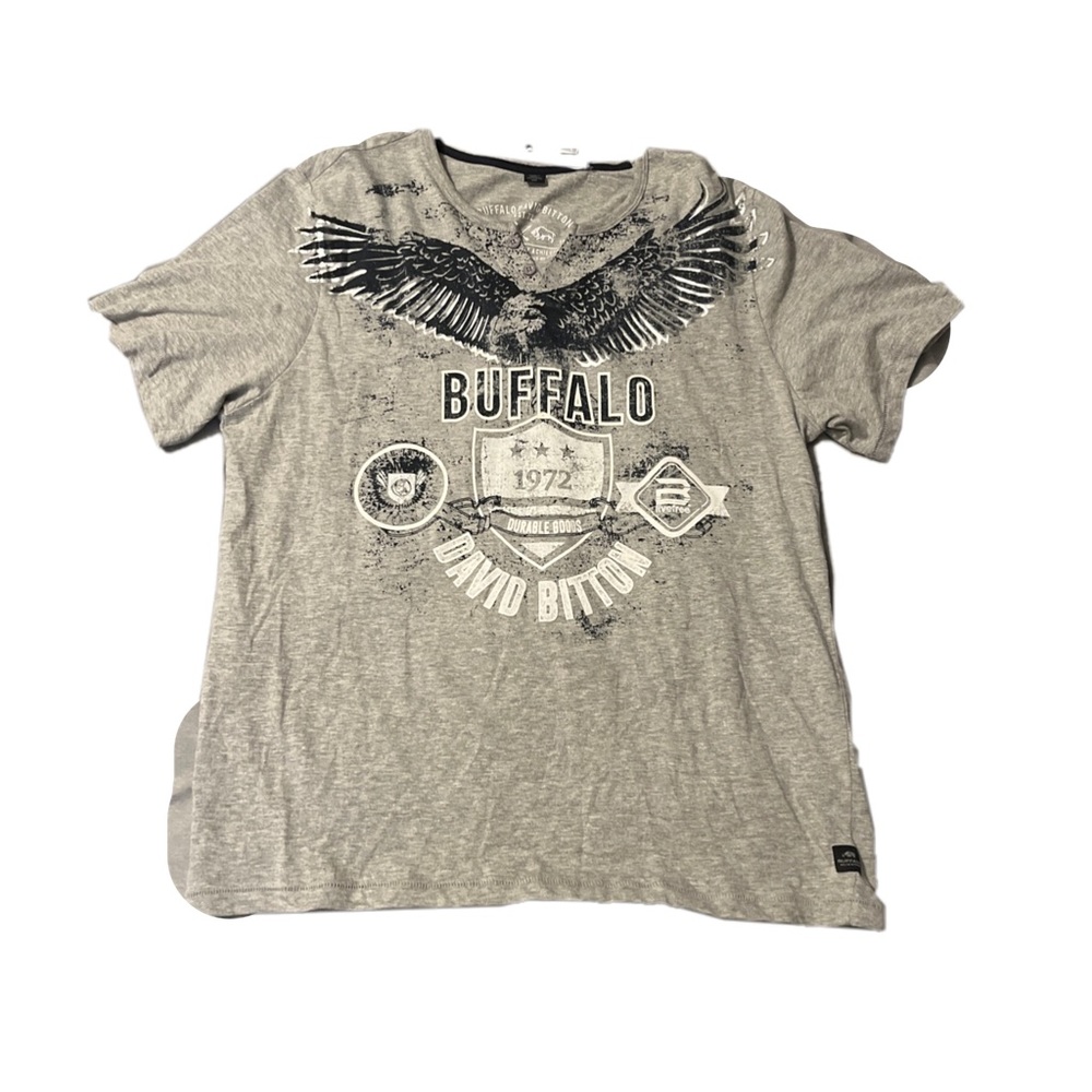 Y2K style Buffalo David Bitton Button Tee